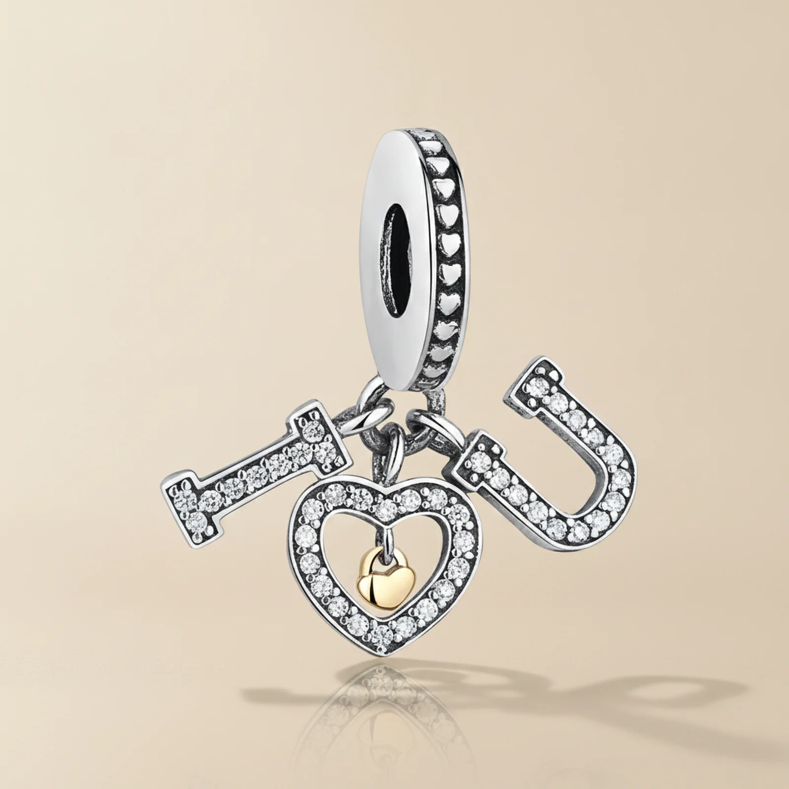[TA000102] Talisman "I Love You" din Argint