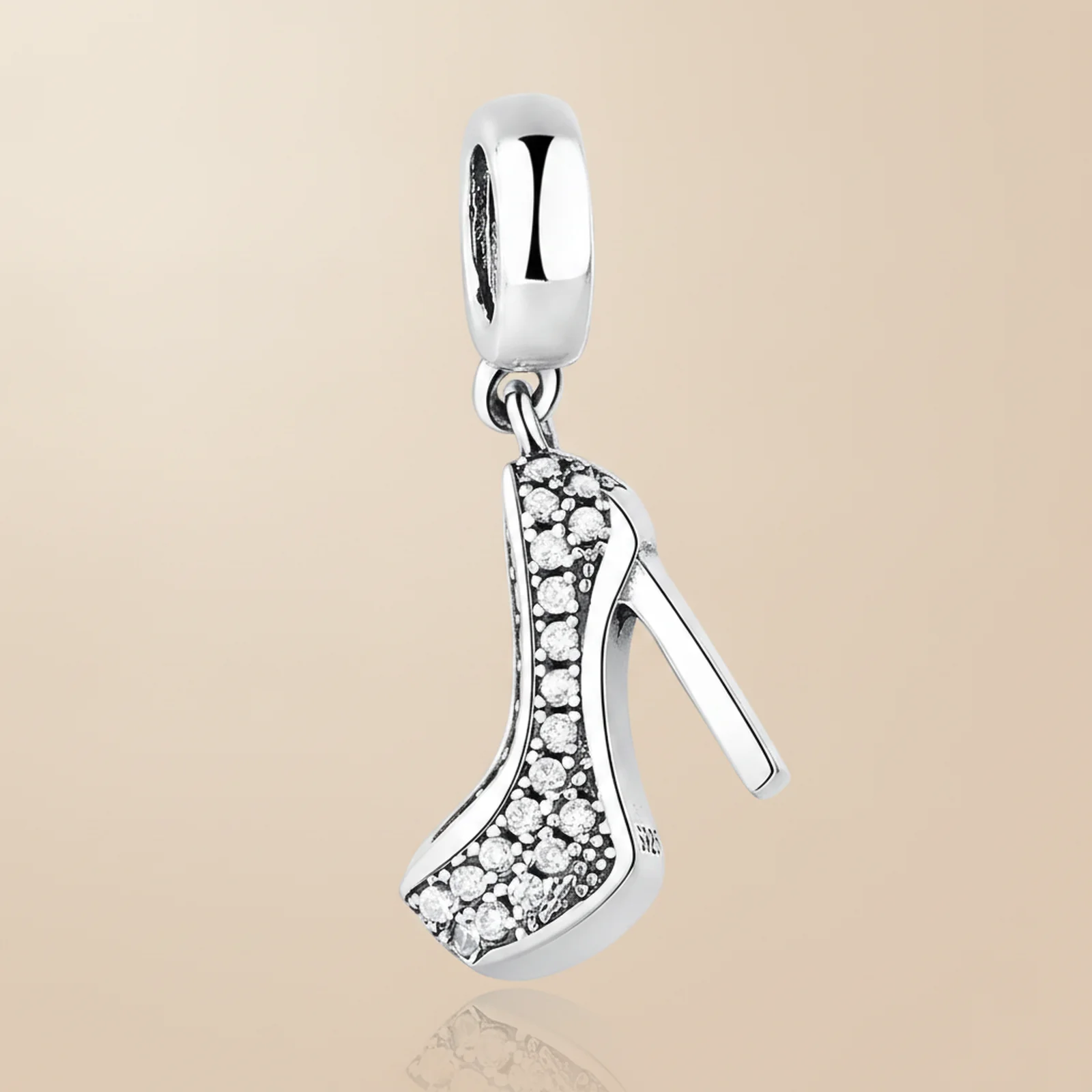 [TA000076] Charm High Heels din Argint 925, cu Zirconiu