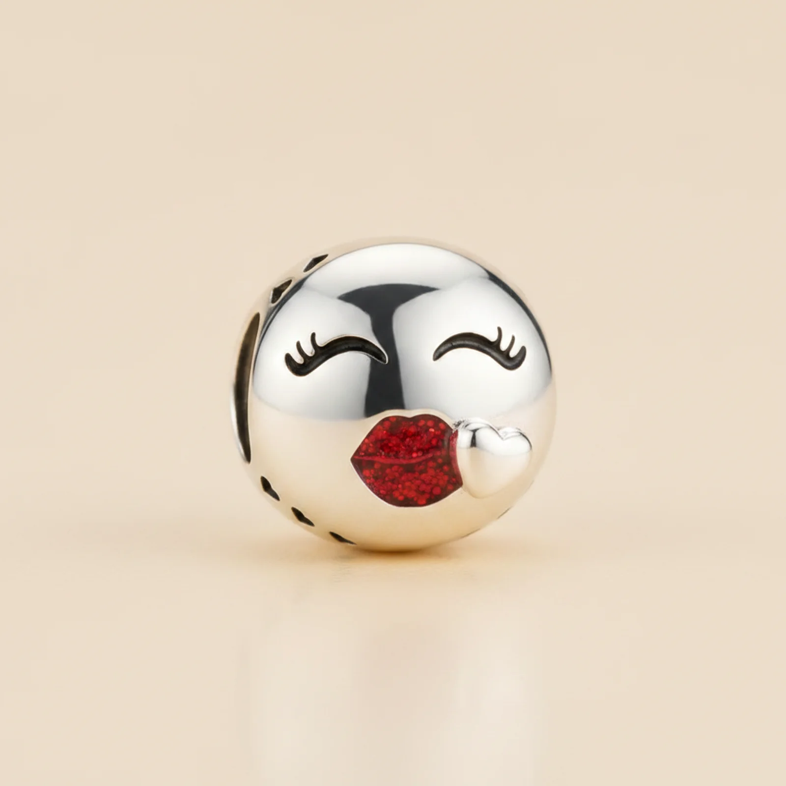 [TA000052] Charm Red Kiss din Argint